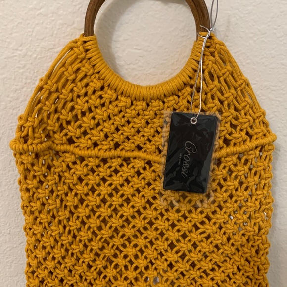 Gorgeous Hand Made Open Knit Tote bag. - Picture 10 of 12